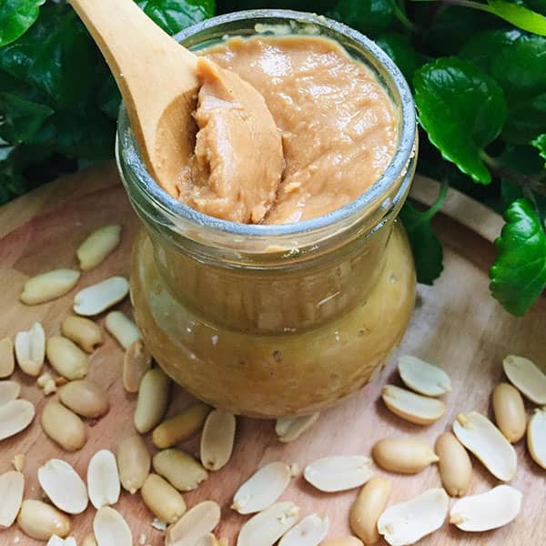 کره بادام زمینی پروتئینی