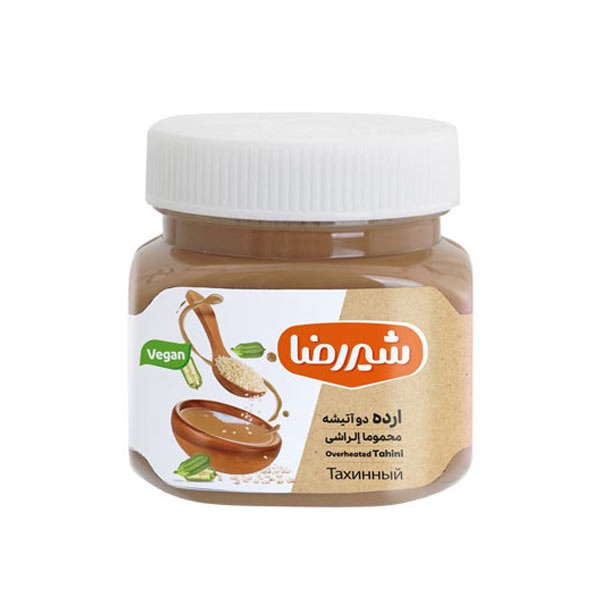 ارده دو اتیشه ممتاز شیررضا 350 گرم