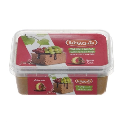 حلوا ارده با شیره انگور شیررضا 400 گرم