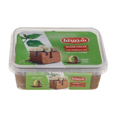 حلوا ارده با شیره توت شیررضا 400 گرم