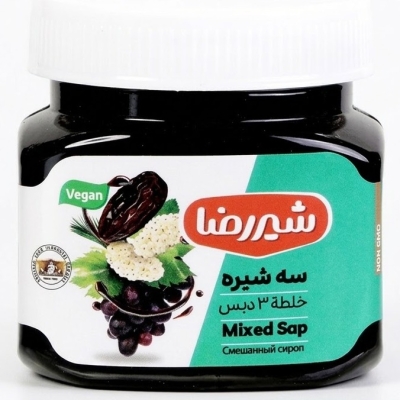 سه شیره شیررضا 450 گرم