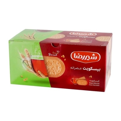 بیسکویت عصرانه شیررضا 1100 گرم