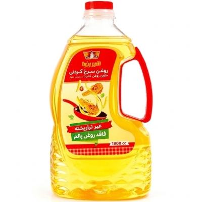 روغن سرخ کردنی حاوی کنجد شیررضا 1.8 لیتر